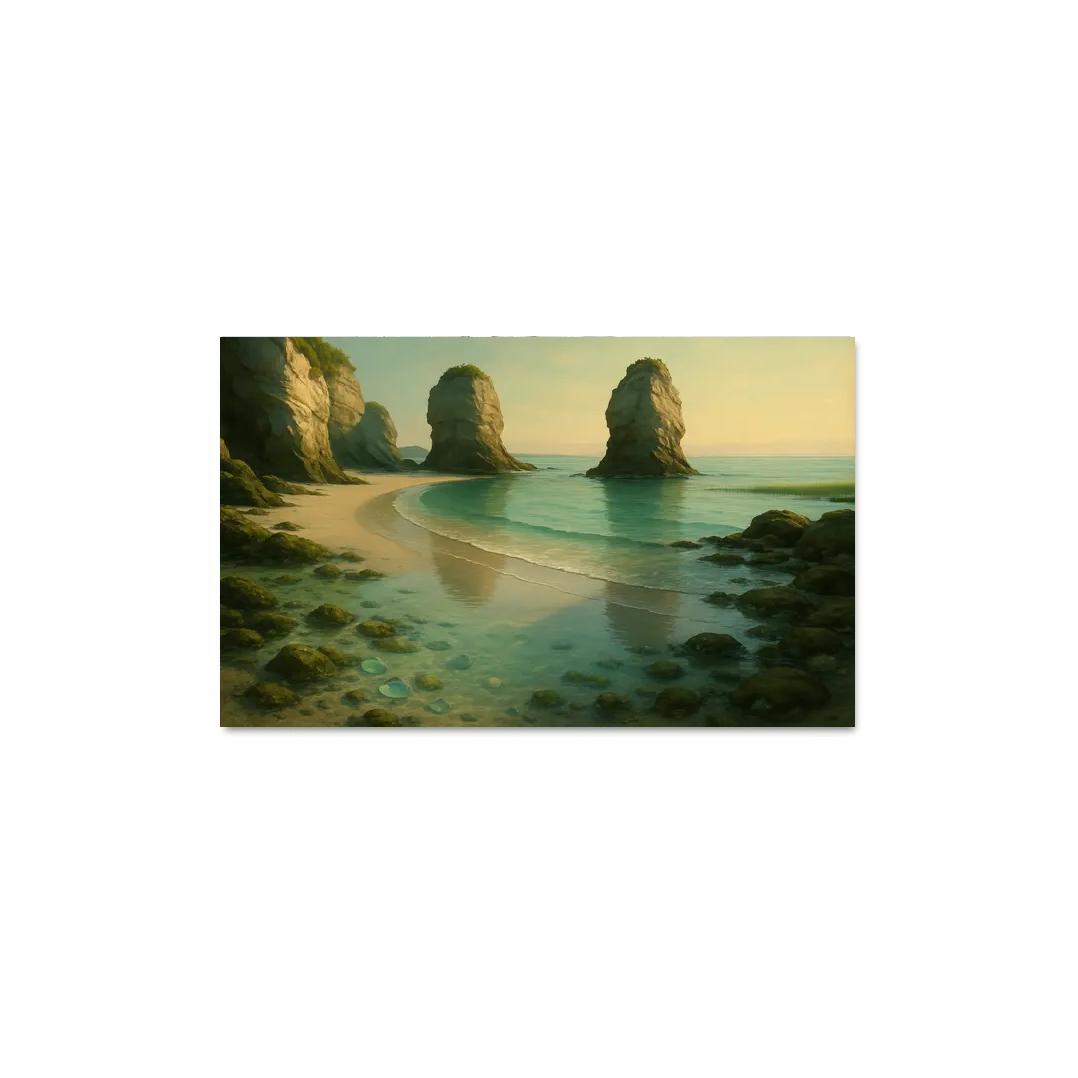 Hidden Glass Bay canvas paintings frame