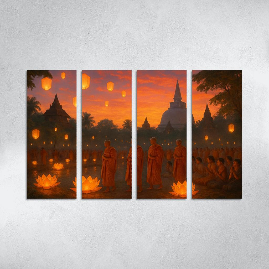 Wesak Festival wall decor