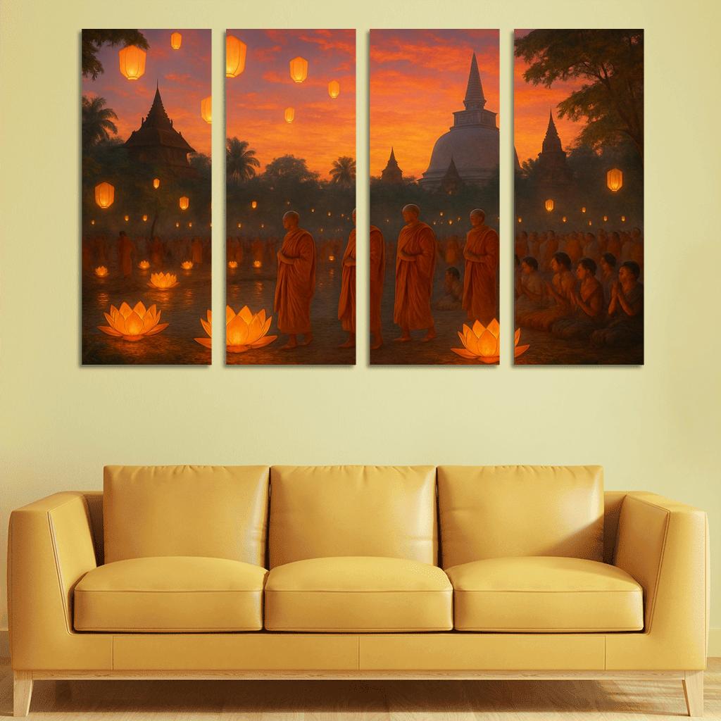 Wesak Festival wall decor