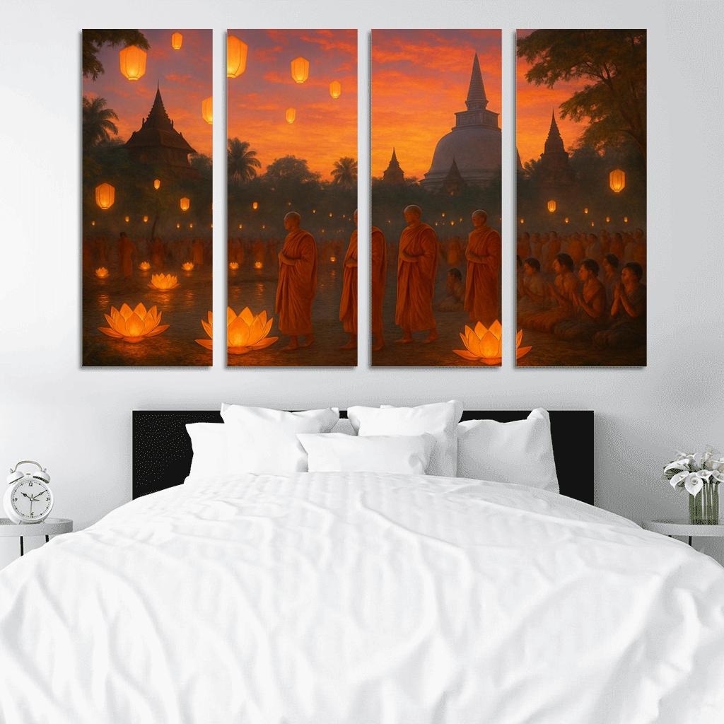 Wesak Festival wall decor