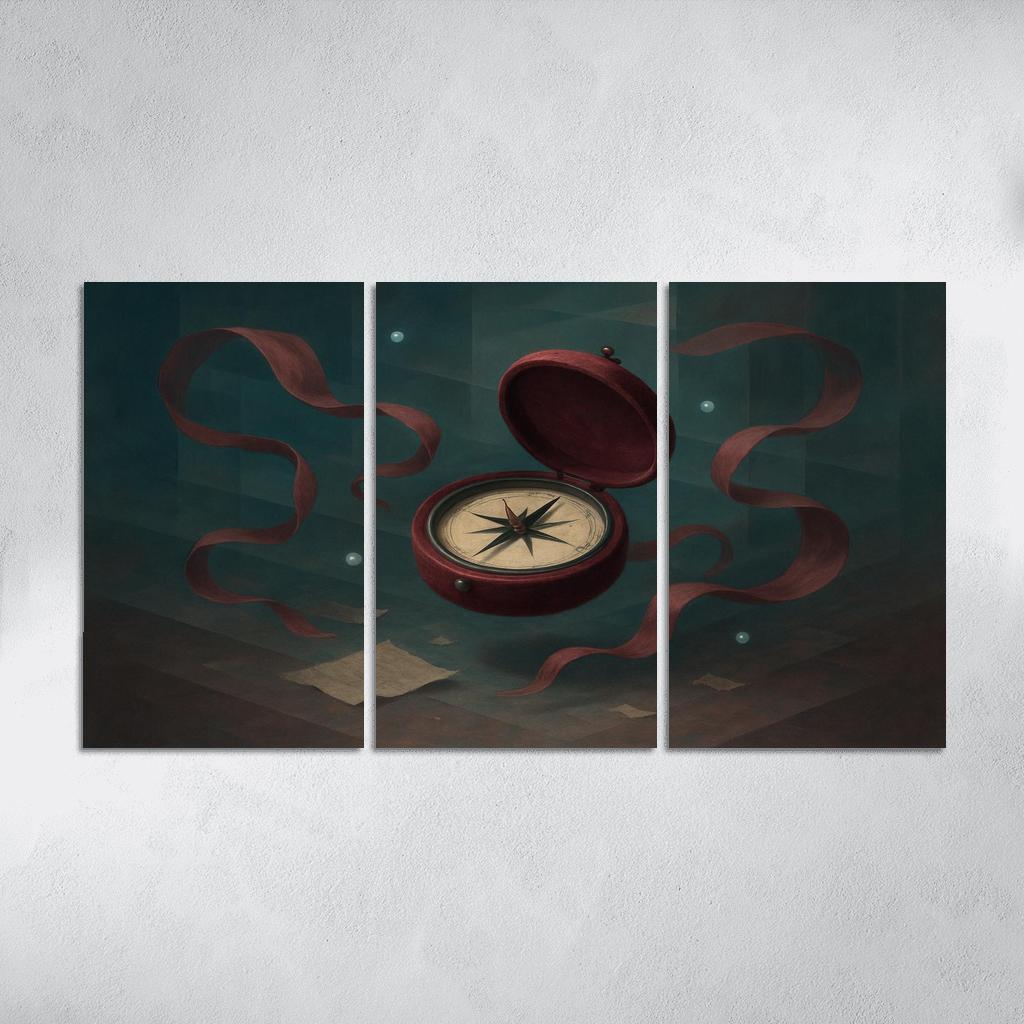 Velvet Compass Of Solitude abstract paintings frame