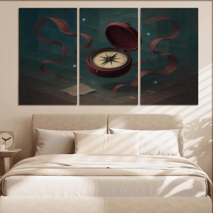 Velvet Compass Of Solitude abstract paintings frame