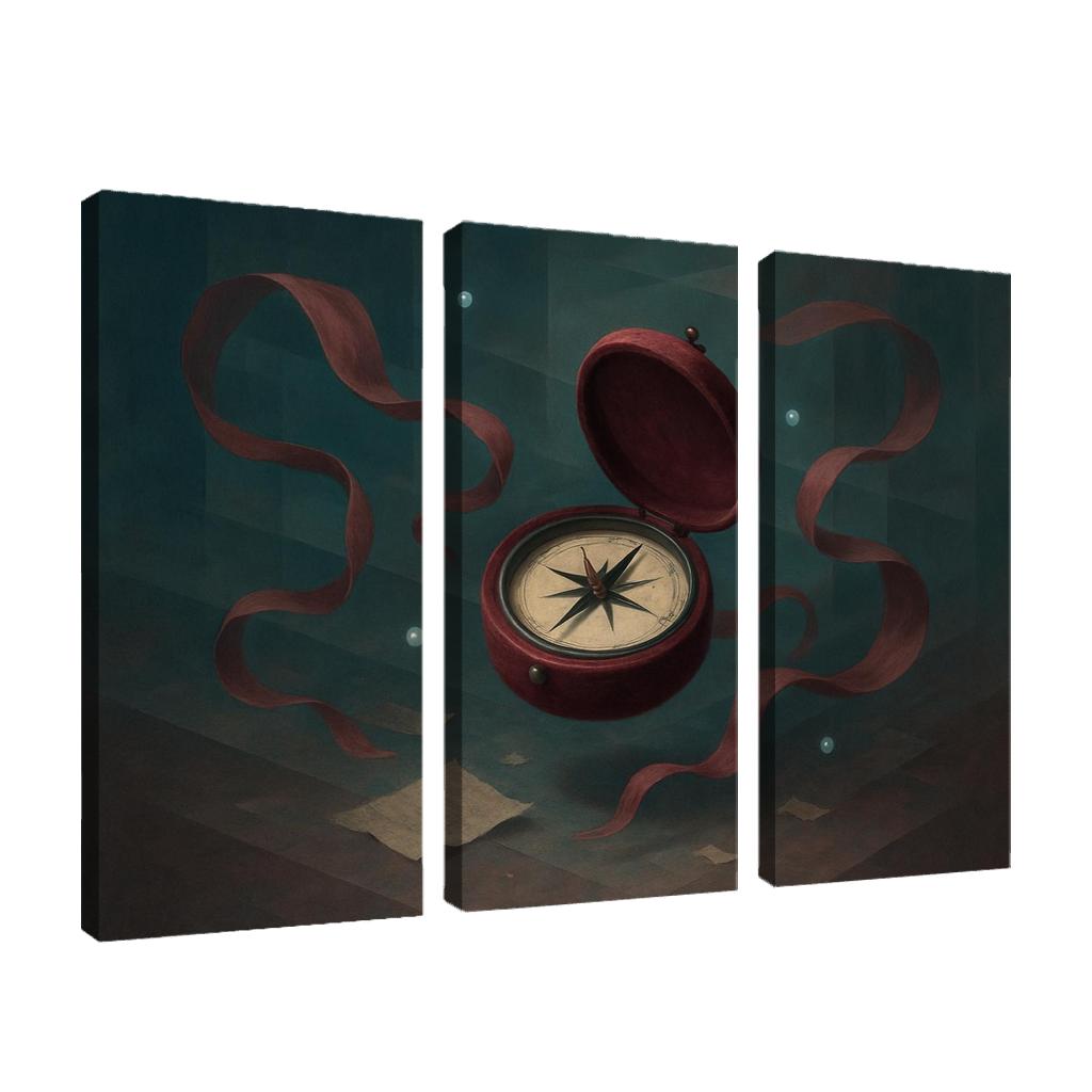 Velvet Compass Of Solitude abstract paintings frame