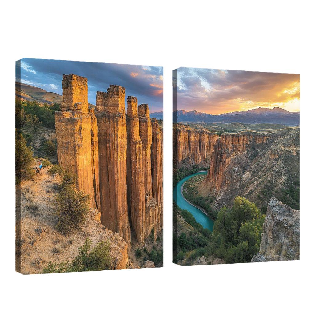Charyn Canyon Valley Of Castles modern paintings frame