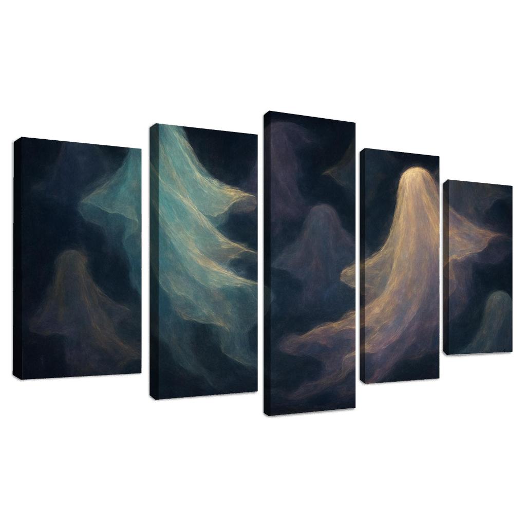 Luminescent Veils Of Memory framed paintings