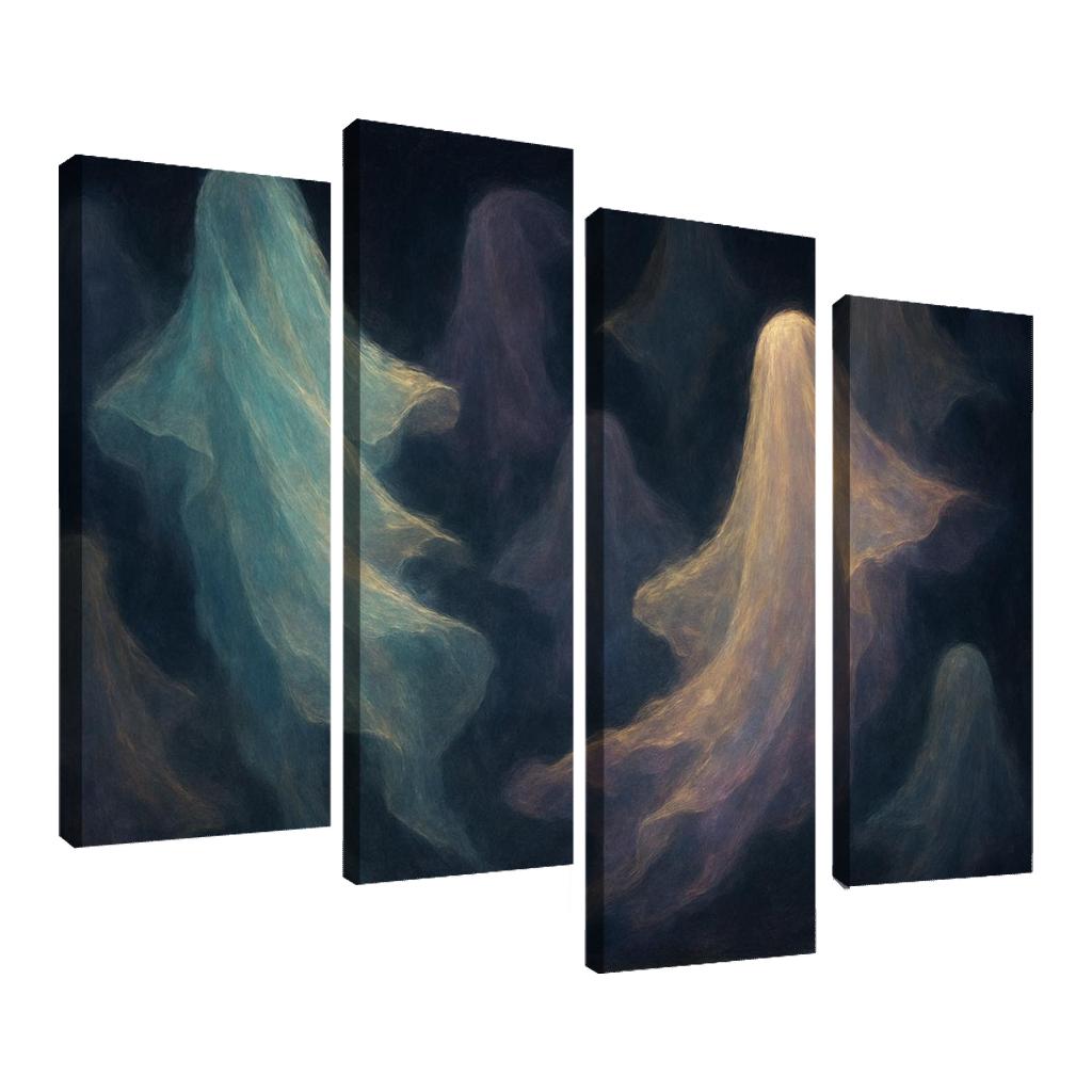 Luminescent Veils Of Memory framed paintings