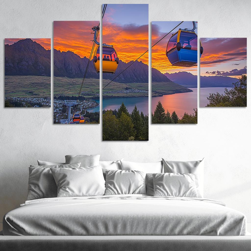 Skyline Gondola modern paintings frame