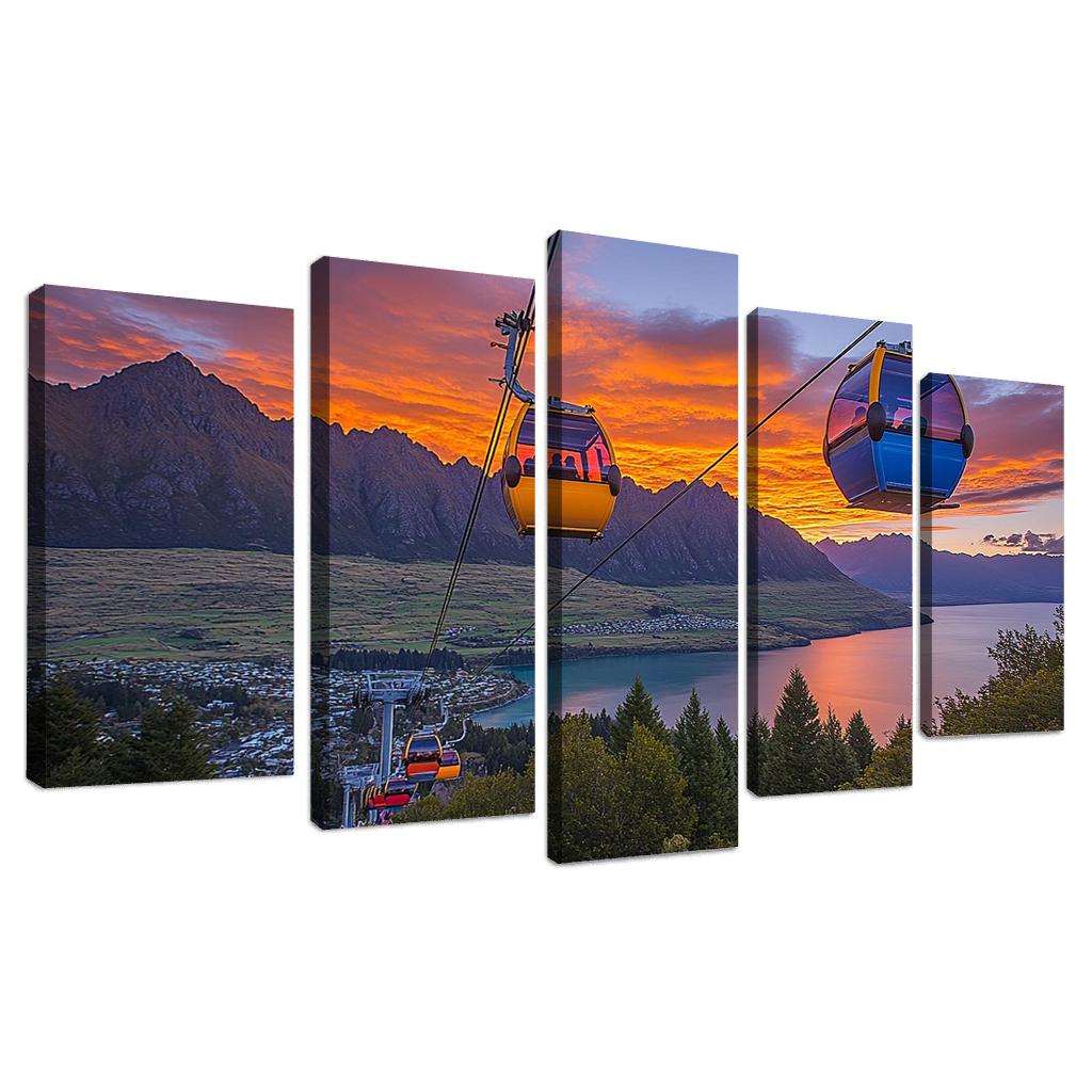 Skyline Gondola modern paintings frame