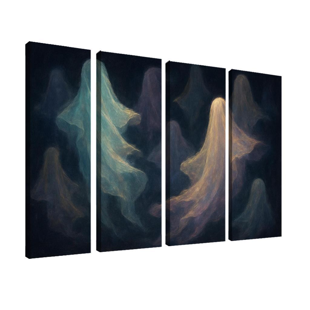 Luminescent Veils Of Memory framed paintings