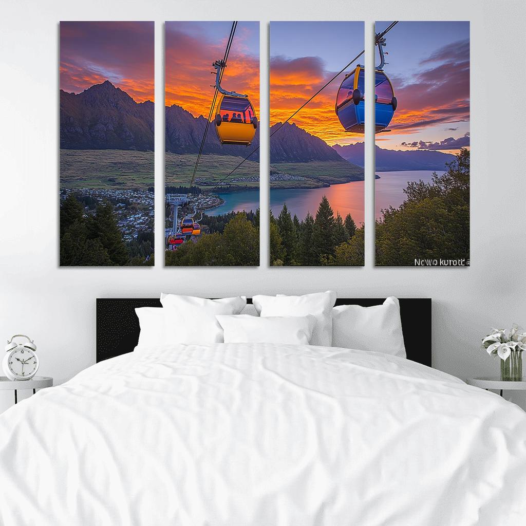 Skyline Gondola modern paintings frame