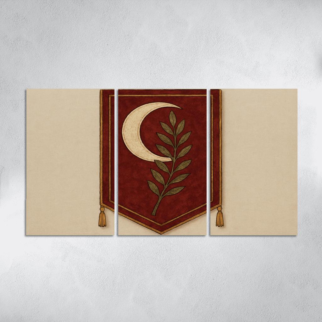 Crimson Crescent Standard art trends