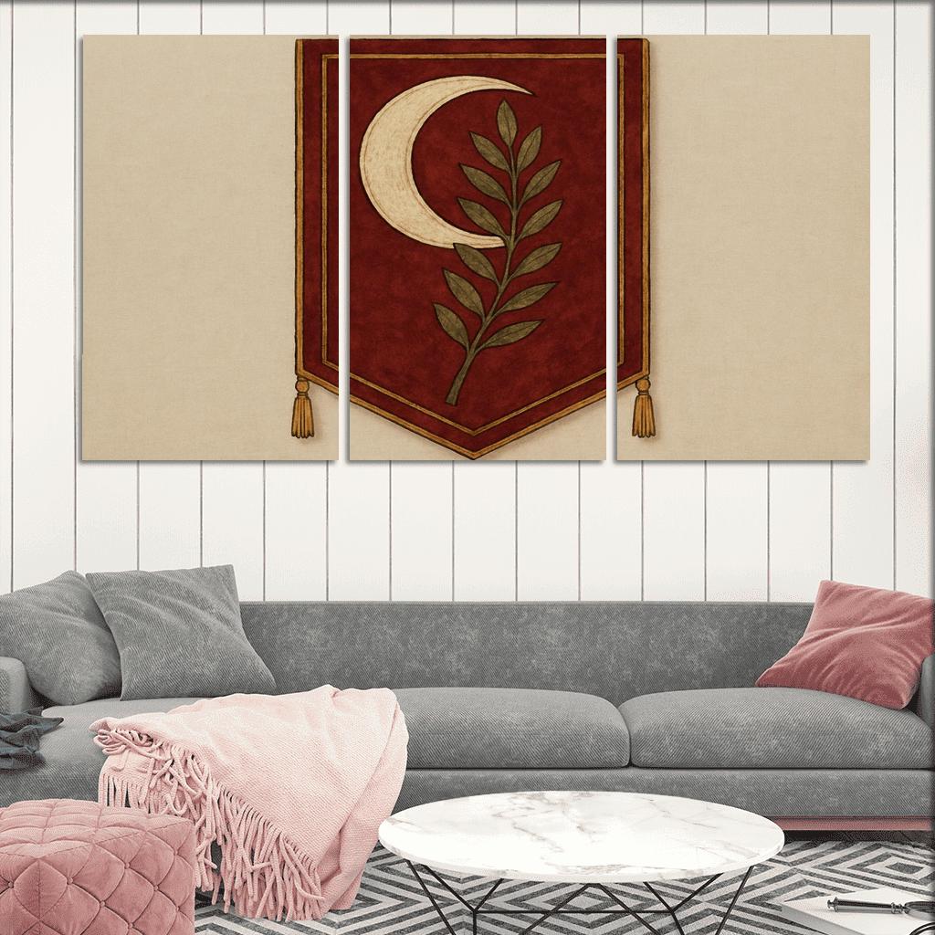 Crimson Crescent Standard art trends