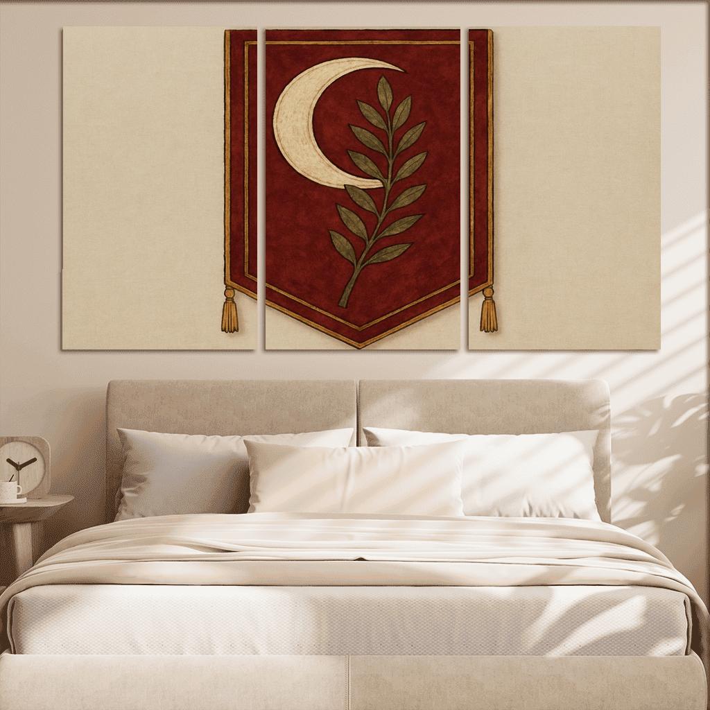 Crimson Crescent Standard art trends