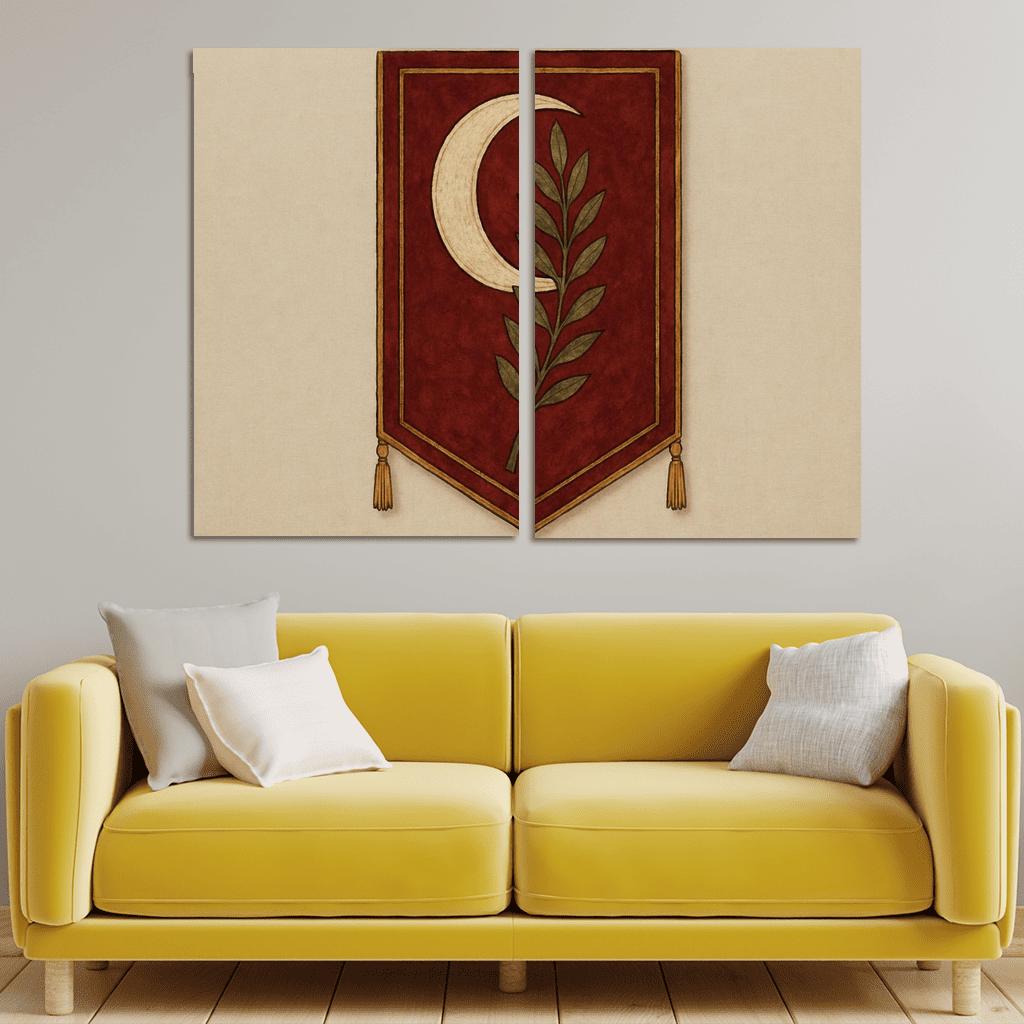Crimson Crescent Standard art trends