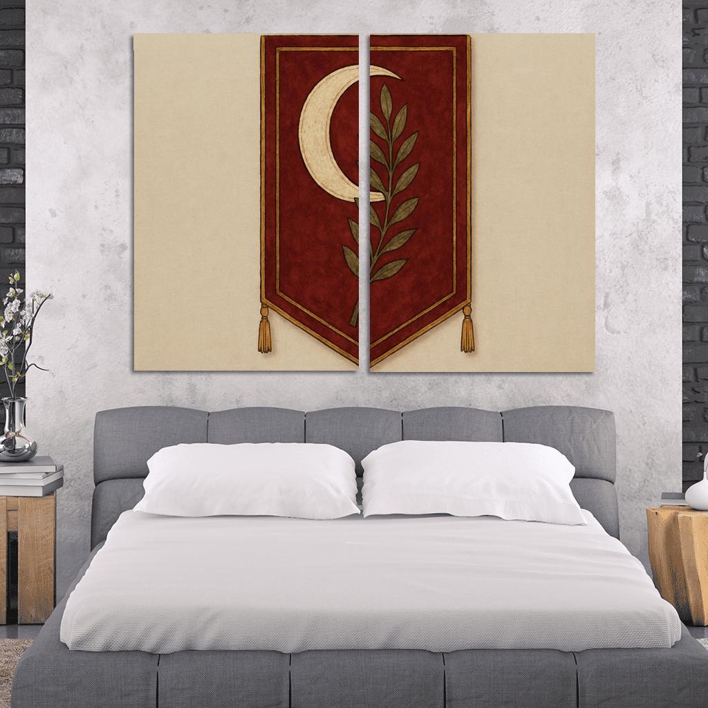 Crimson Crescent Standard art trends