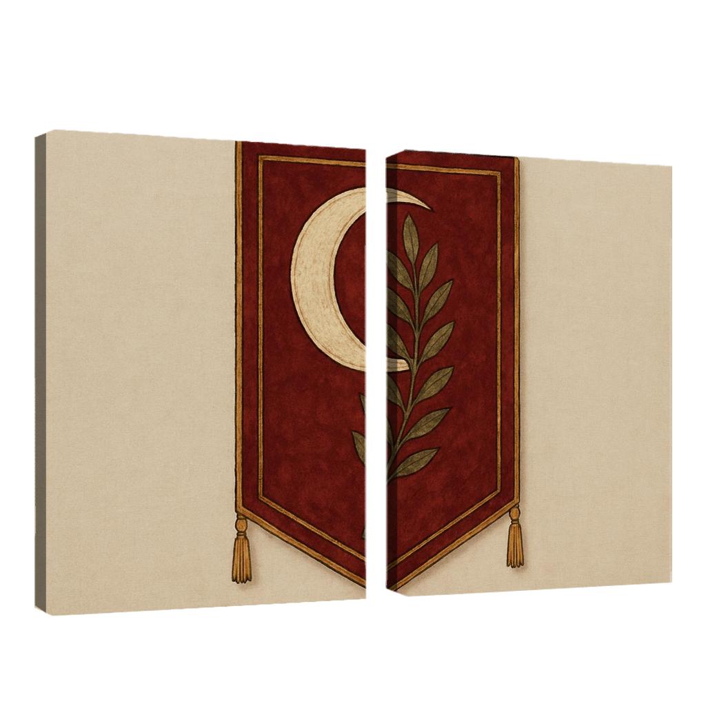 Crimson Crescent Standard art trends