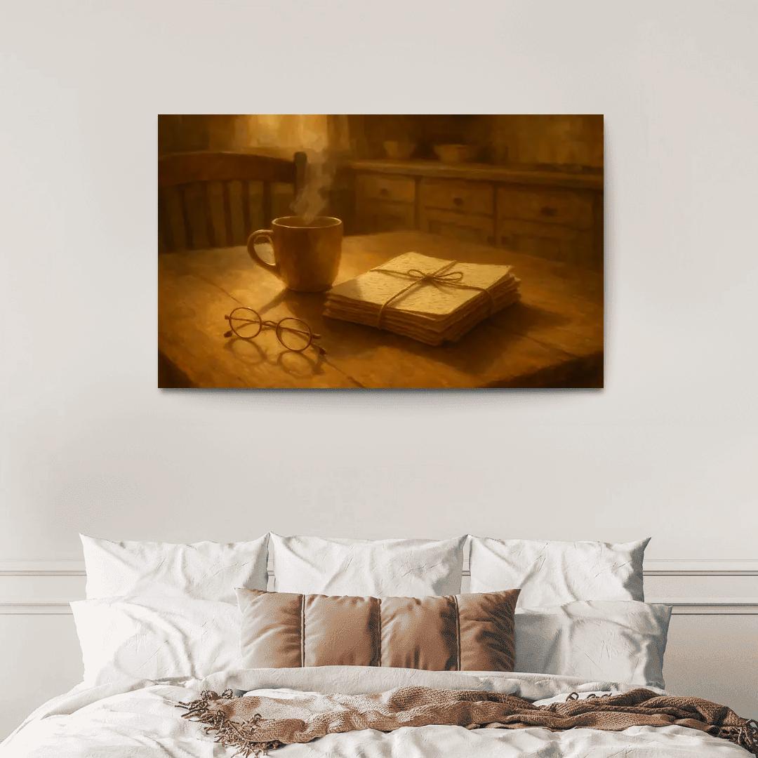 Kitchen Sunlight Letters oil paintings frame