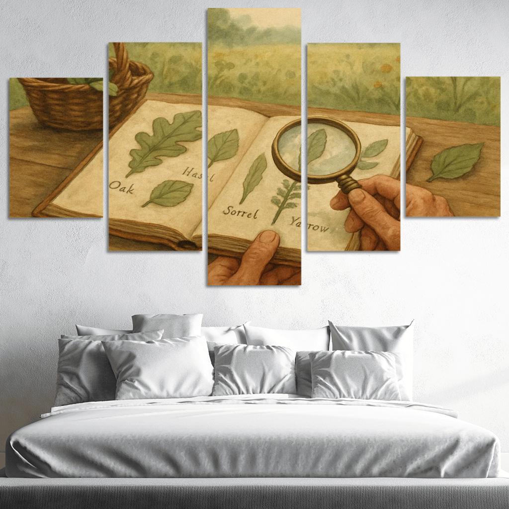 Wildcrafting And Foraging Journal wall decor