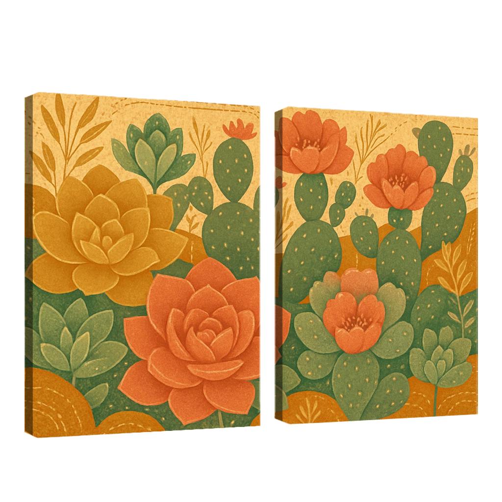 Desert Bloom Tapestry wall art