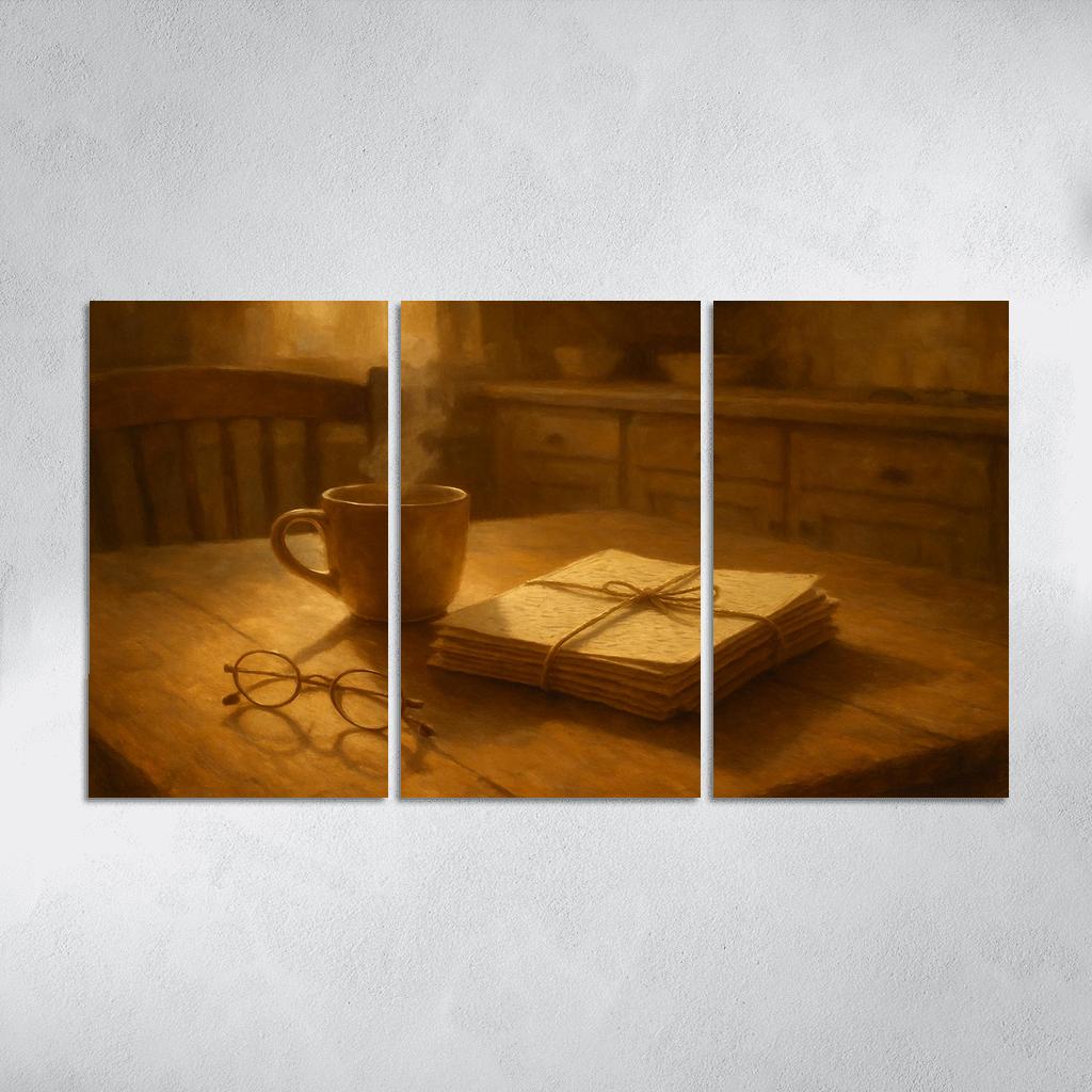 Kitchen Sunlight Letters oil paintings frame