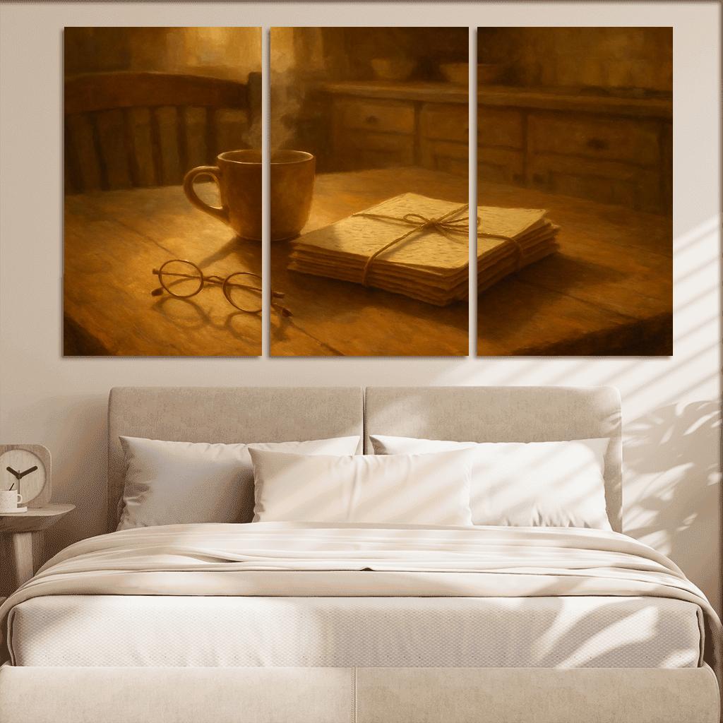 Kitchen Sunlight Letters oil paintings frame