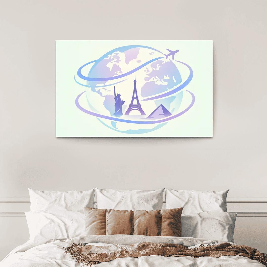Ethereal Journeys modern paintings frame