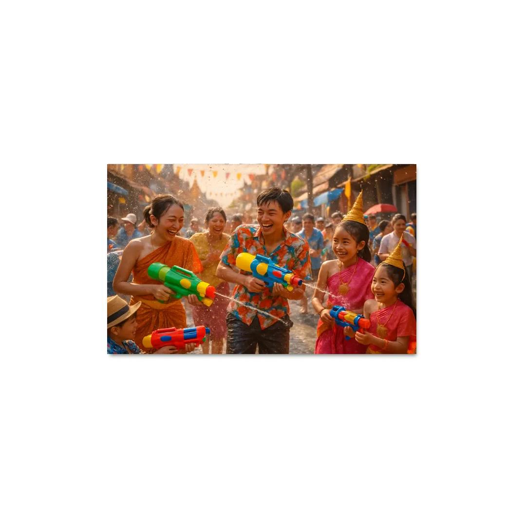 Songkran Festival - Thailand one-piece frames