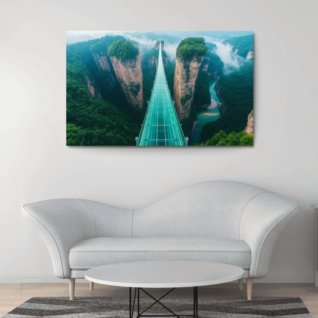 Zhangjiajie Glass Bridge decor