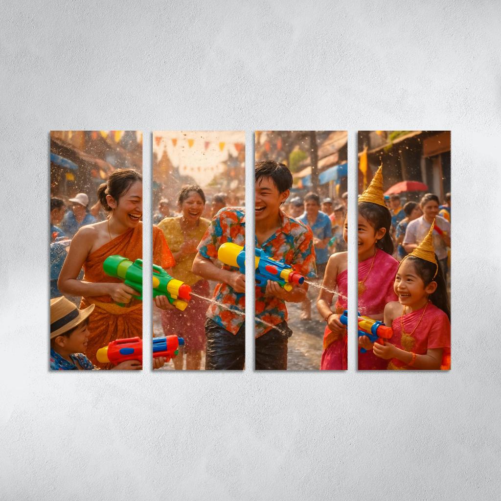 Songkran Festival - Thailand one-piece frames