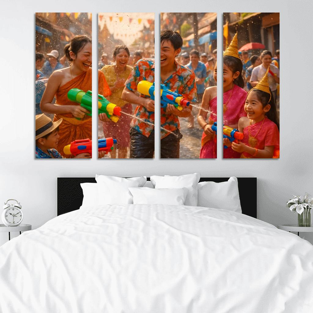 Songkran Festival - Thailand one-piece frames