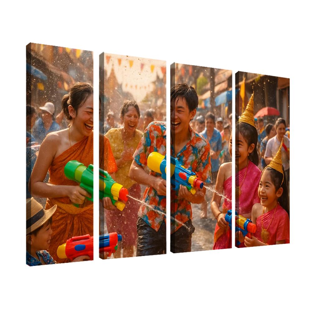 Songkran Festival - Thailand one-piece frames