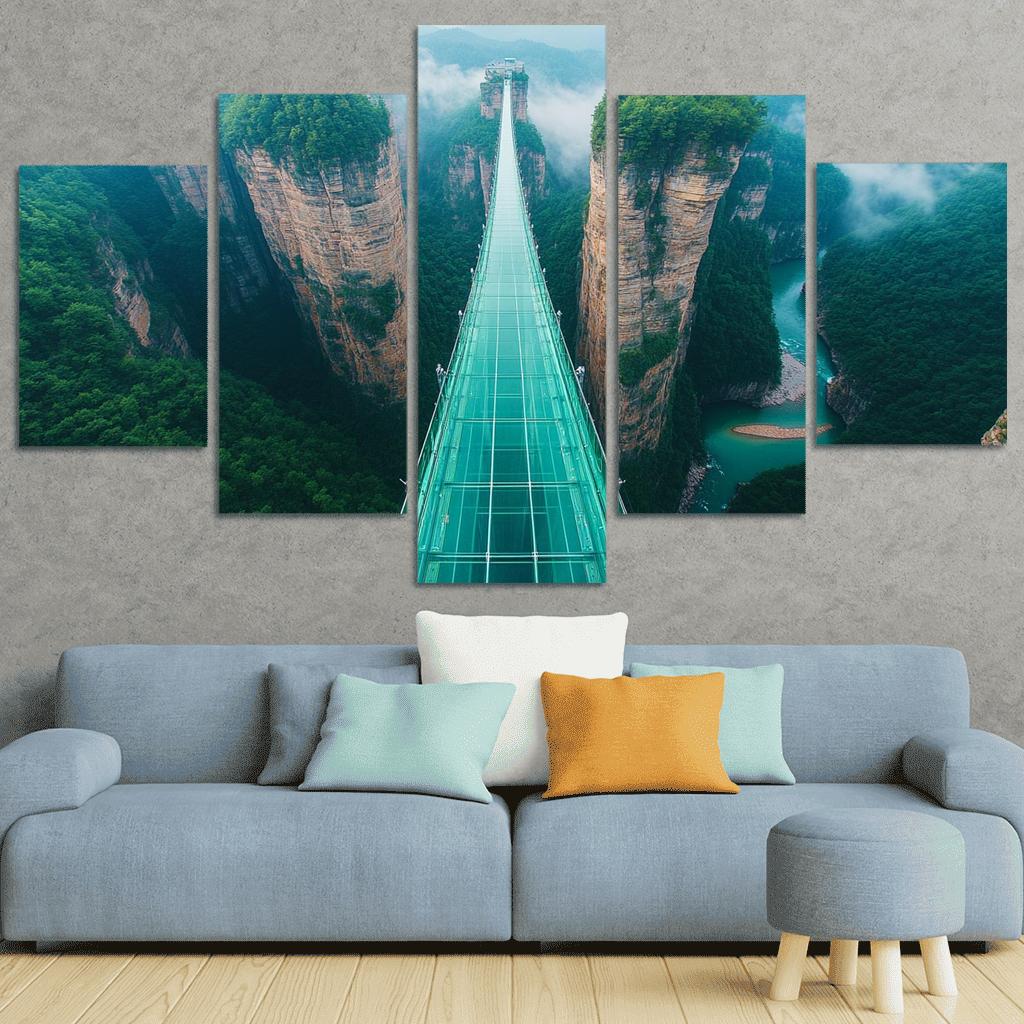 Zhangjiajie Glass Bridge decor