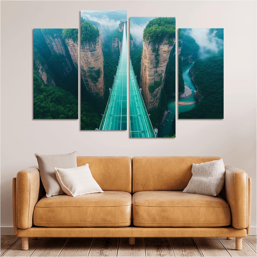 Zhangjiajie Glass Bridge decor