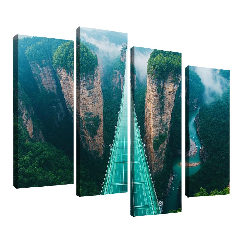 Zhangjiajie Glass Bridge decor