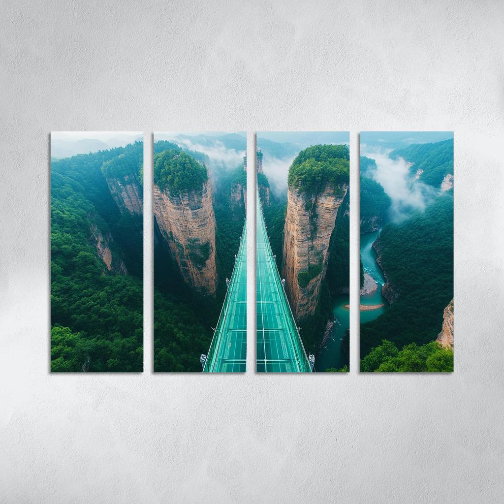 Zhangjiajie Glass Bridge decor