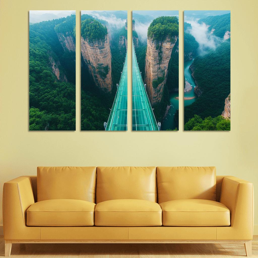 Zhangjiajie Glass Bridge decor