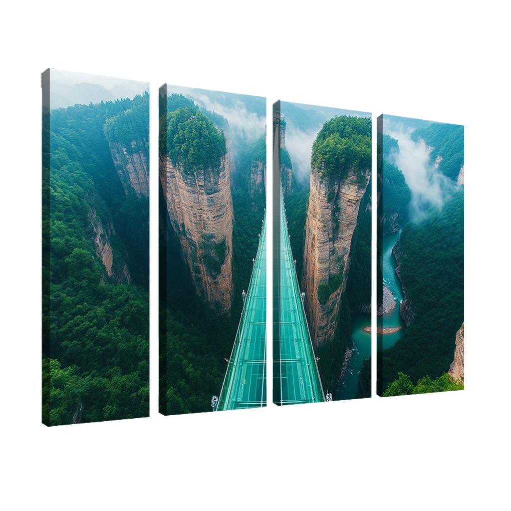 Zhangjiajie Glass Bridge decor