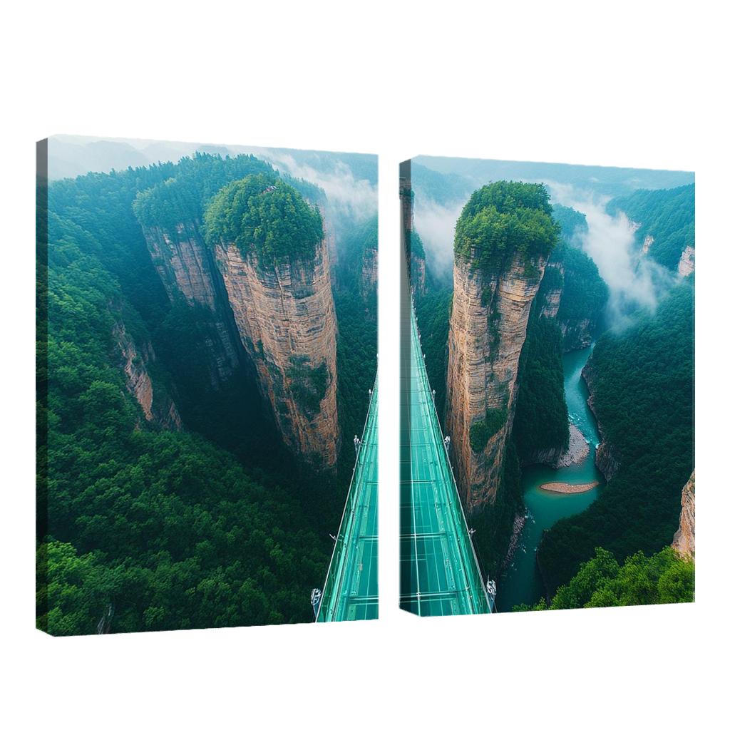 Zhangjiajie Glass Bridge decor