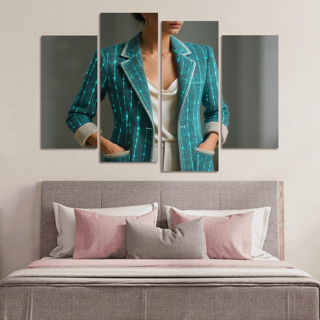 Luminous Tailored Knit wall art