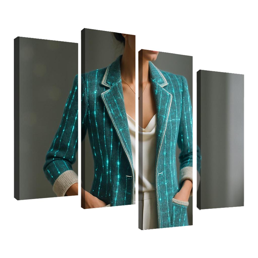 Luminous Tailored Knit wall art
