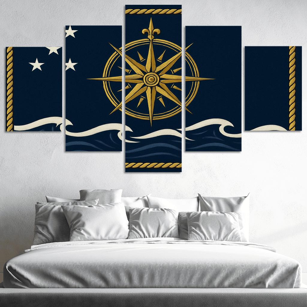 Maritime Compass Ensign framed paintings
