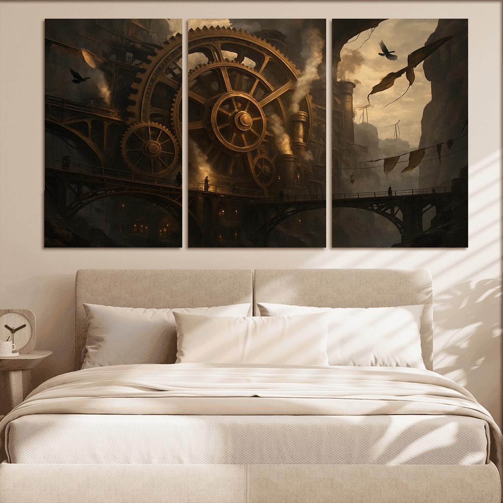 Atlas Engine Of Hollow Cities wall decor