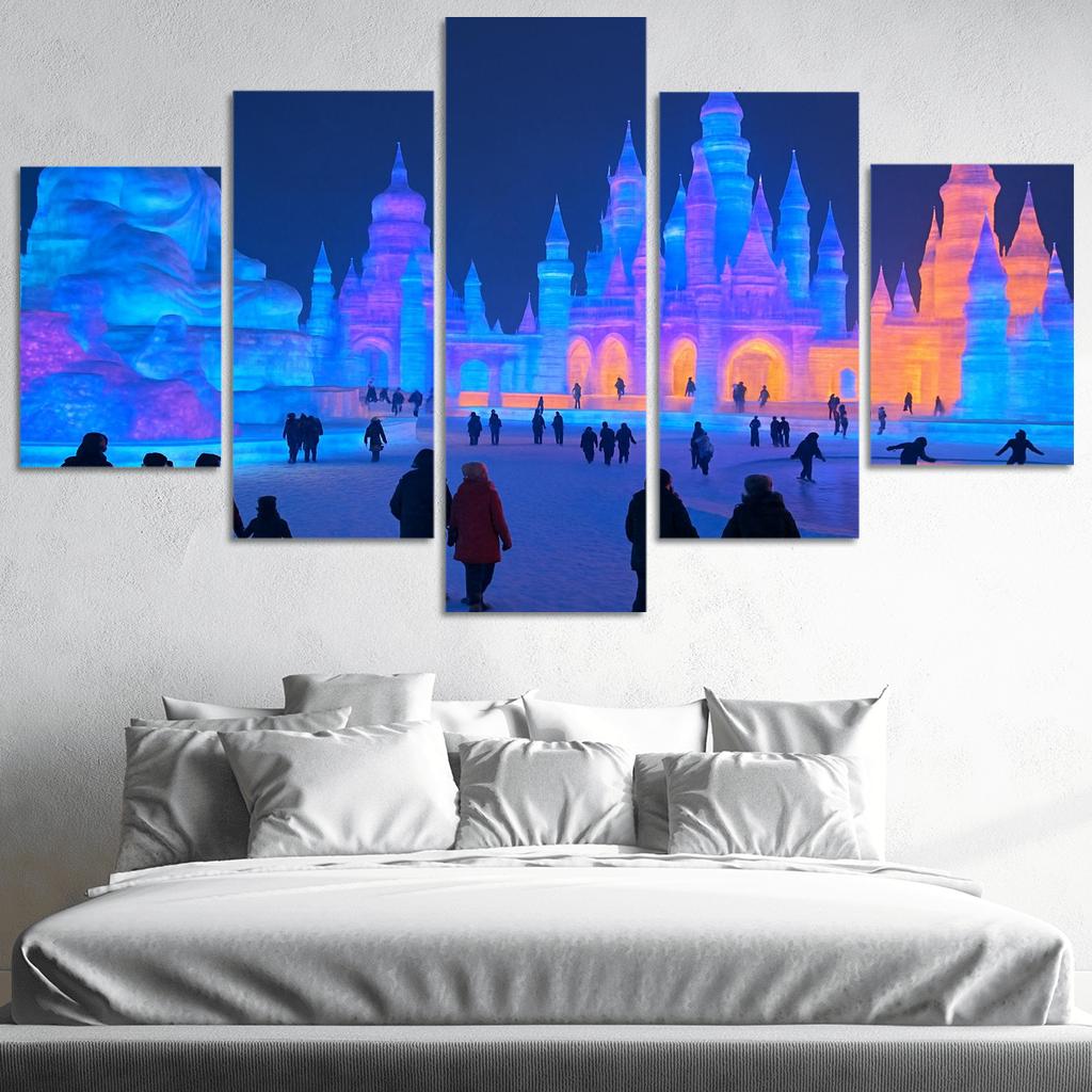 Harbin Ice Festival framed paintings