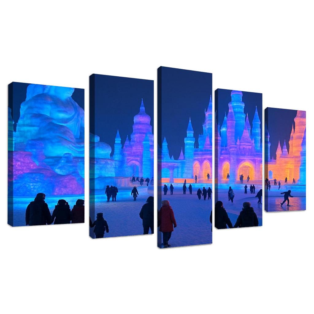 Harbin Ice Festival framed paintings