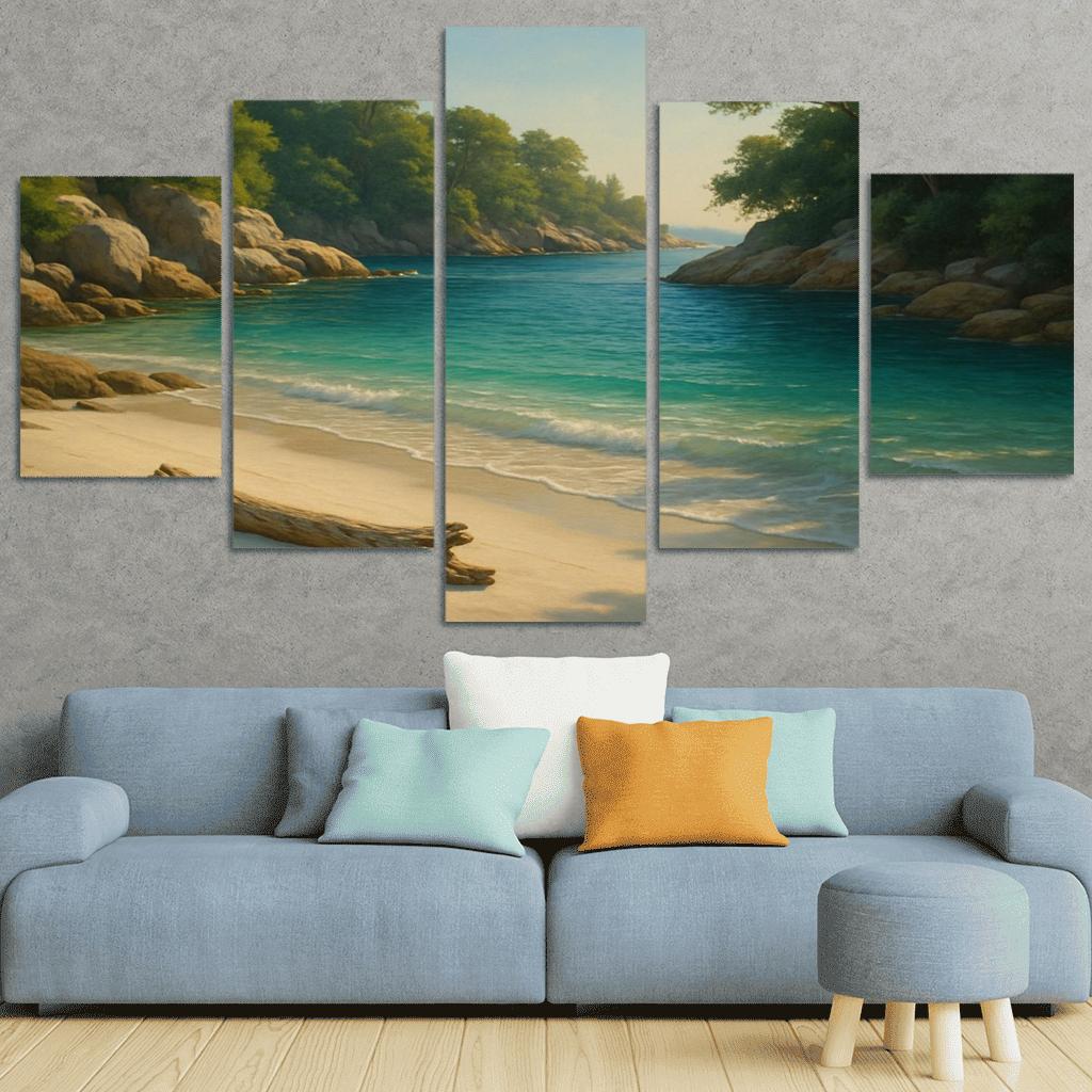 Secluded Pearl Beach art trends
