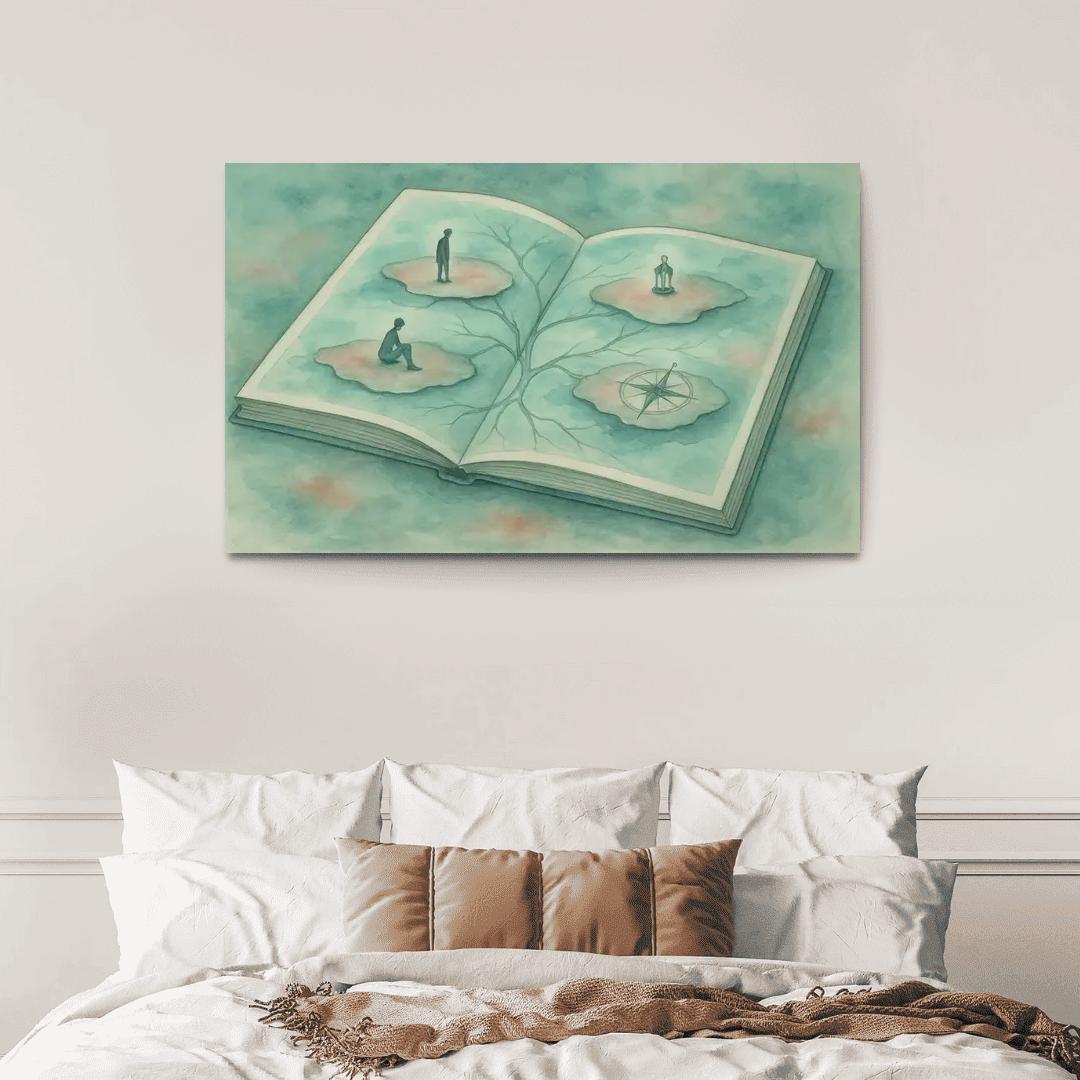 Lucid Cartography Of Emotions wall decor