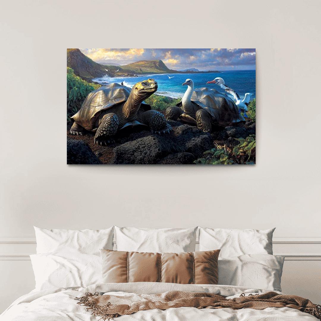 Galapagos Islands Ecuador canvas paintings frame