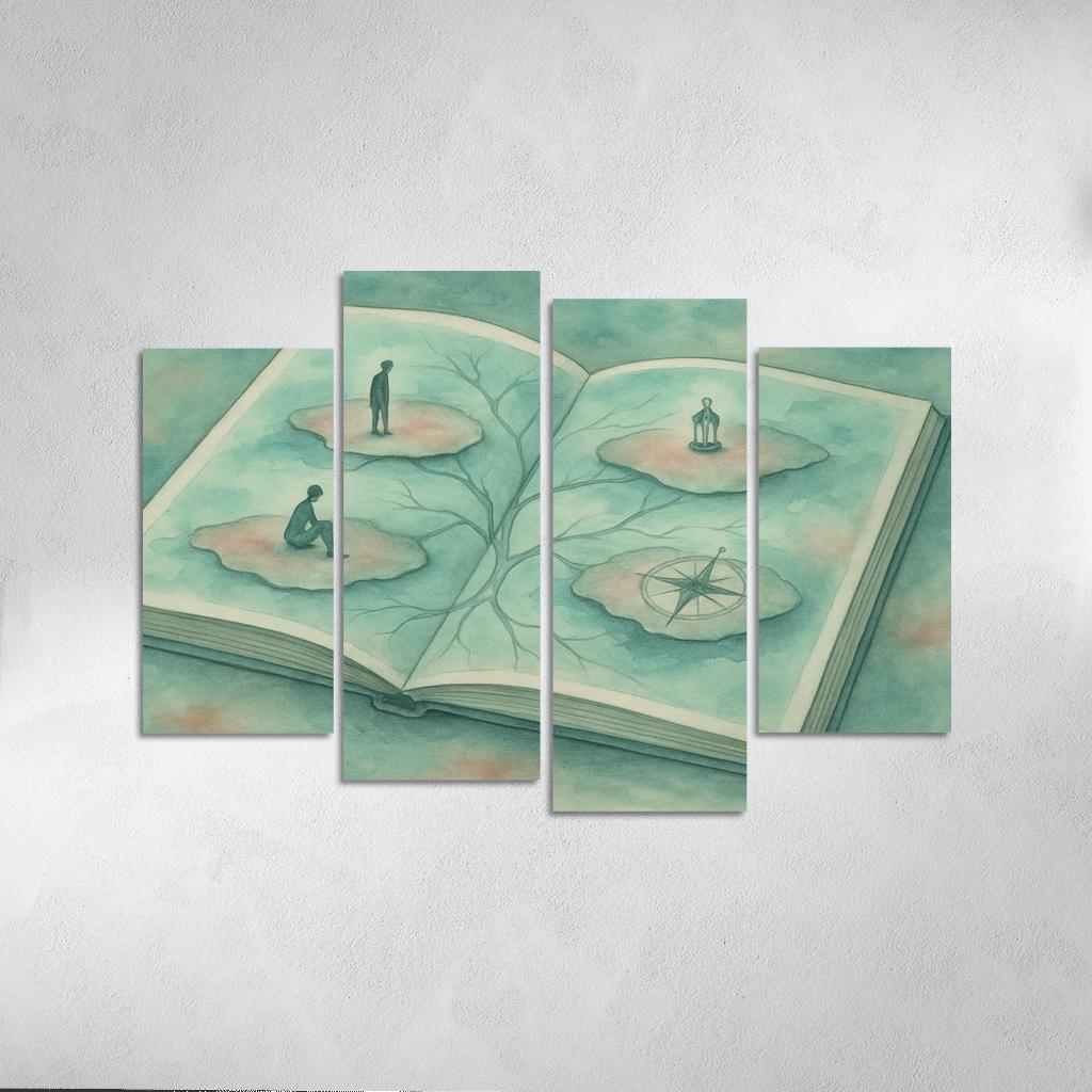 Lucid Cartography Of Emotions wall decor