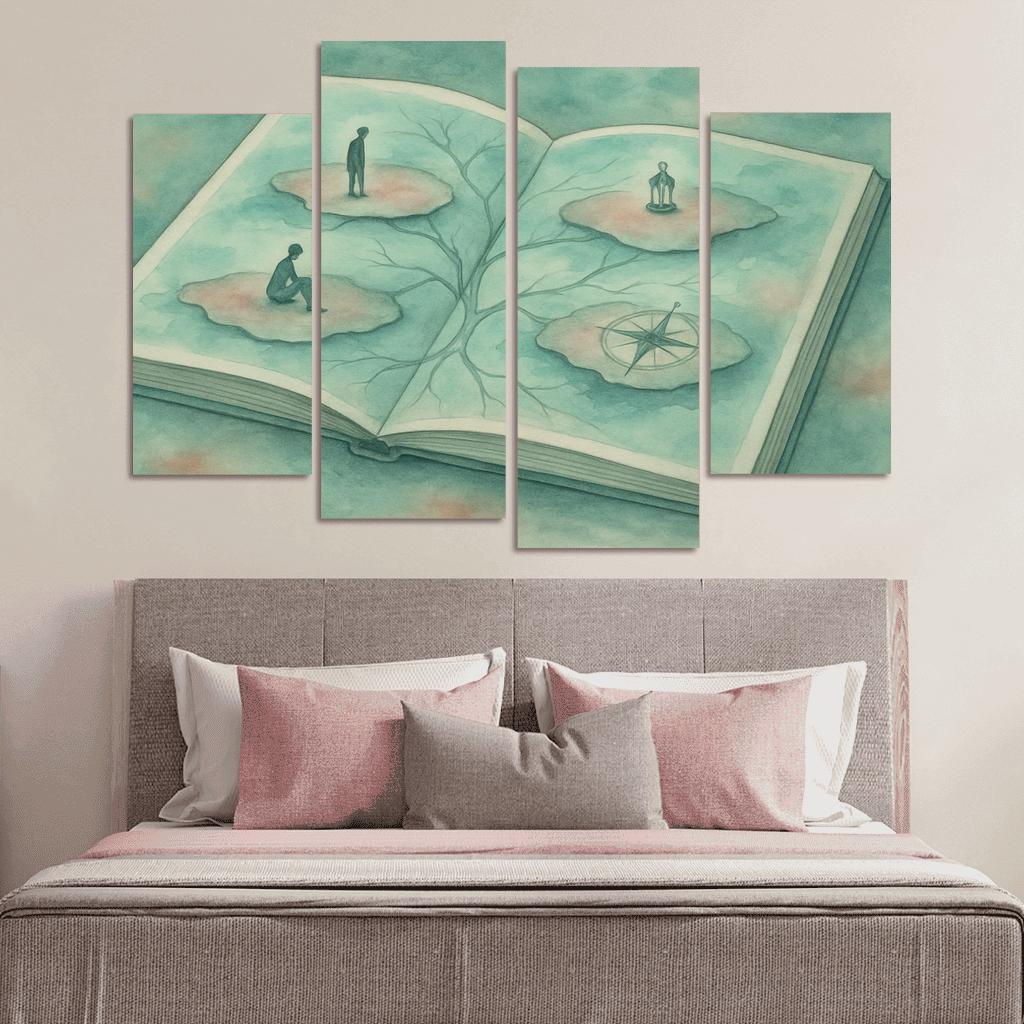 Lucid Cartography Of Emotions wall decor