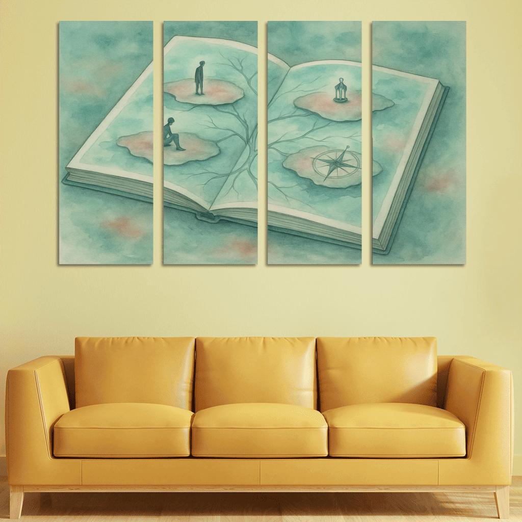 Lucid Cartography Of Emotions wall decor